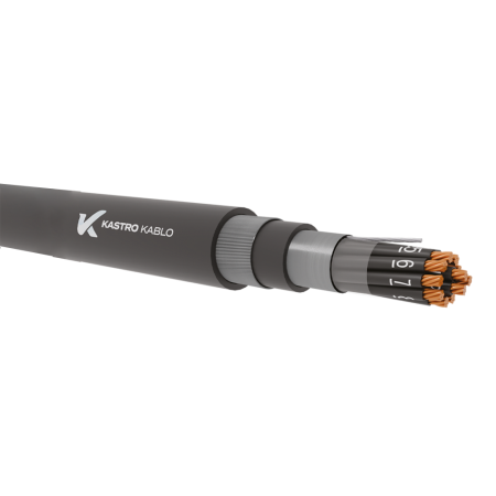 RE-Y(St)YSWAY-fl (Multicore) Cu-PVC-OS-PVC-SWA-PVC